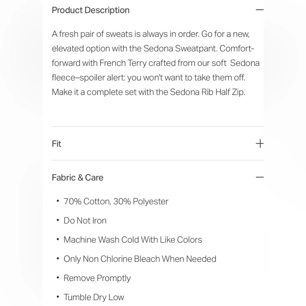 Vuori pants in size extra large - Picture 11 of 12